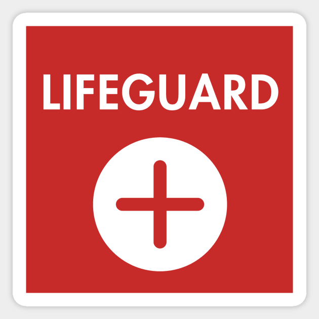 Lifeguard Sticker by Haministic Harmony